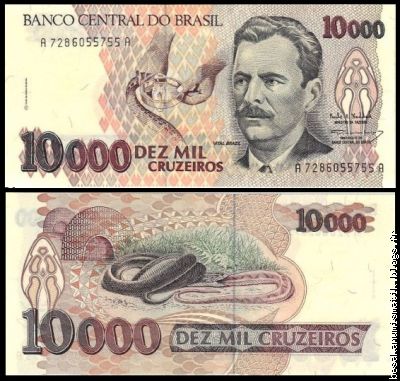 10.000  Cruzeiro  1993