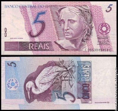 5 Reais 1997