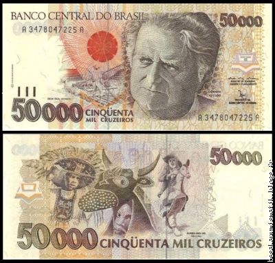 50.000  Cruzeiro  1992
